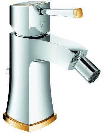 GROHE Grandera Einhand-Bidetbatterie mit Zugstangen-Ablaufgarnitur, Chrom