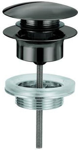 GROHE Ablaufgarnitur 65807 mit Klickverschluss für Waschtische, Chrom