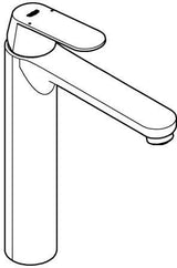 GROHE Eurosmart Cosmopolitan Einhand-Waschtischbatterie XL-Size Chrom – SilkMove & EcoJoy