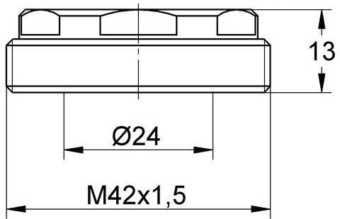 GROHE Zentralverschraubung 440421 für Eichelberg Kartuschen K35mm – Präzise Montagelösung
