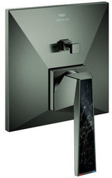 GROHE Allure Brilliant Private Collection Einhand-Wannenbatterie mit Vanilla Noir Griff – Chrom