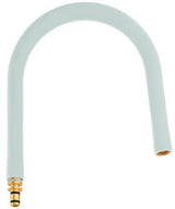 GROHE Schlauchauslauf 30321 für Essence Küchenarmatur – Flexibler C-Auslauf mit Profibrause in Dunkelbraun
