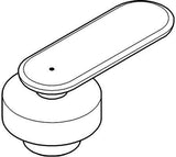 GROHE Griff 48015 für Veris Zweigriff-Waschtischbatterien – Markierung blau, velvet black