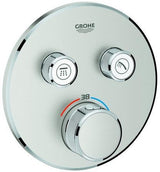 GROHE Grohtherm SmartControl Unterputz-Thermostat 2 Absperrventile hard graphite