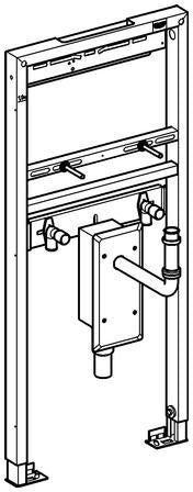 GROHE Rapid SL Waschtisch-Element 38625_1 mit UP-Geruchverschluss, 1,13 m, selbsttragend