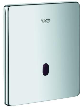 GROHE Tectron Skate Urinal-IR-Elektronik 37321_1 – 230V, Fertigmontageset für Rapido U, Chrom