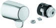 GROHE Temperaturwählgriff 49072 für Grohtherm Special Waschtischbatterie – Chrom, Metall, SafetyPlus