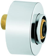 GROHE S-Anschluss 12693 chrom – 1/2" x 3/4" mit Schalldämpfer & Rosette