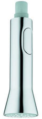 GROHE Spülbrause 64159 herausziehbar mit 2 Strahlarten in Chrom