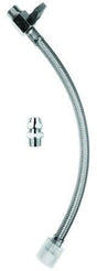 GROHE Anschlussset 42459 für Sensia IGS Dusch-WC – Chrom, passgenaue Montage