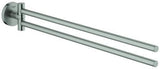 GROHE Handtuchhalter Essentials 40371_1 2-armig schwenkbar Metall 450mm Chrom
