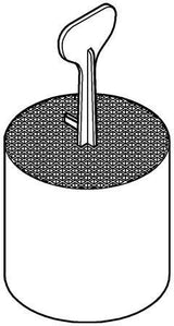 GROHE Geruchsfilter 46883 für Sensia IGS Dusch-WC – 2 Stück, chrom