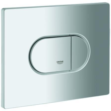 GROHE Arena Cosmopolitan WC-Betätigung 38844 – Pneumatisch, Chrom, 2-Mengen-Technik