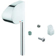 GROHE Hebel 48450 für Einhand-Wannen- und Brausebatterie, Wand-/Bodenmontage, Chrom