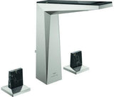 GROHE Allure Brilliant Private Collection 3-Loch Waschtischbatterie mit Trapezgriffen in Vanilla Noir