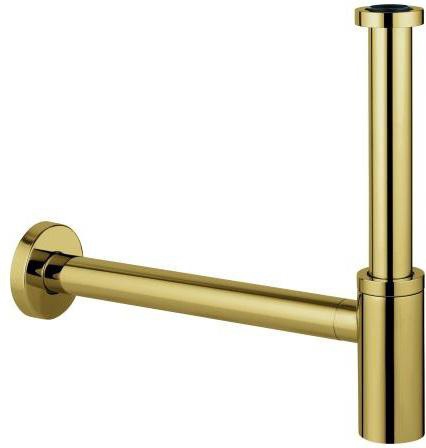 GROHE Geruchsverschluss 28912 für Waschtische 1 1/4 Zoll Messing Chrom – Flaschensiphon mit Rosette