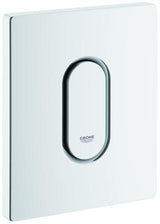 GROHE Arena Cosmopolitan Urinal-Betätigungsplatte 116x144 mm – Manuelle Auslösung, Chrom, LongLife Oberfläche