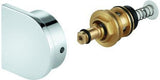 GROHE Umstellung 48451 für Einhand-Wannenbatterien – Wand- und Bodenmontage, chrom