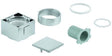 GROHE Temperaturwählgriff 49091 eckig für THM-Fertigmontagesets Chrom – SafeStop 38°C