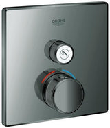 GROHE Grohtherm SmartControl Unterputz-Thermostat eckig mit 1 Absperrventil – Chrom