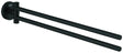 GROHE Handtuchhalter Essentials 2-armig schwenkbar 450 mm matt black