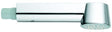 GROHE Spülbrause 64158 Chrom – Ausziehbrause mit Antikalksystem für K7 Einhand-Spültischbatterie