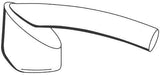 GROHE Hebel 46490 für Tenso Einhandmischer – Chrom, kompletter Hebelkopf für Waschtisch & Bidet