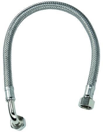GROHE Stahlmantelschlauch 42679 – Flexibler Anschlussschlauch mit Stahlmantel