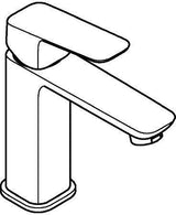 GROHE Cubeo Einhand-Waschtischbatterie M-Size Chrom – SilkMove & EcoJoy