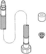 GROHE Anschlussschlauch 42403 – Druckschlauch 385 mm für Armaturen