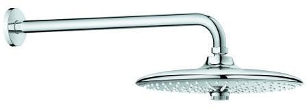 GROHE Euphoria 260 Kopfbrauseset 380 mm – 3 Strahlarten, 7,5 l/min, Chrom