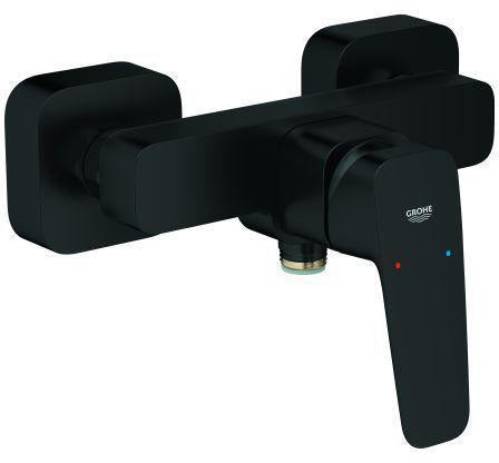 GROHE Cubeo Brause-Einhandhebelmischer Aufputzmontage Chrom mit Temperaturbegrenzer