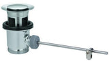 GROHE Ablaufgarnitur 1 1/4 Zoll für Waschtisch mit Überlauf – Chrom, Messing, Hebemechanismus
