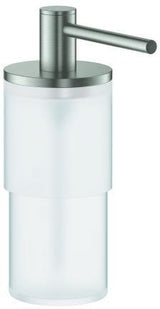GROHE Seifenspender Allure/Atrio 40886 chrom – 160 ml Glasbehälter mit verchromter Pumpe