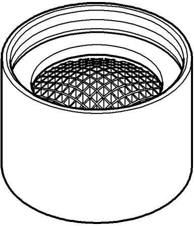 GROHE Strahlregler 46724 chrom – M22 x 1,0 Innengewinde, Long-Life Oberfläche