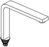 GROHE Auslauf 13330 Chrom – Schwenkbarer Gussauslauf für Einhand-Spültischbatterie