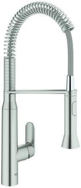 GROHE K7 Medium Spültischbatterie 31379 mit Profibrause, Chrom – Einhand-Spültischmischer