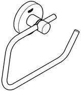 GROHE Essentials WC-Papierhalter ohne Deckel, Metall Chrom, verdeckte Befestigung