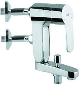 GROHE Eurostyle Cosmopolitan Vertica Einhand-Wannenbatterie chrom – Wandmontage, 1/2''