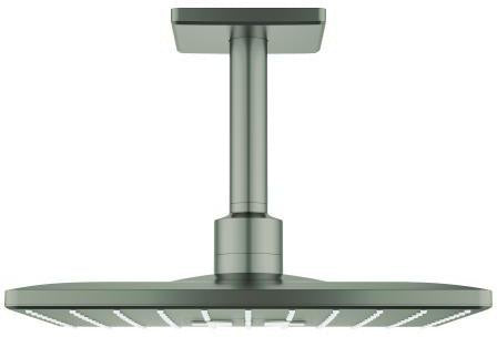 GROHE Rainshower SmartActive 310 Cube Kopfbrauseset mit Deckenauslass 142 mm – Chrom