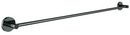 GROHE Essentials Badetuchhalter 800 mm – Verchromter Metall-Handtuchhalter mit verdeckter Befestigung