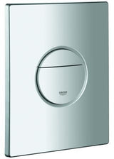 GROHE Abdeckplatte 42375 mit Drucktaste – Chrom, WC-Betätigung