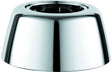 GROHE Rosette 45545 für S-Anschluss 12058/12120 DN15 70mm Chrom – Armaturenrosette mit Gewinde