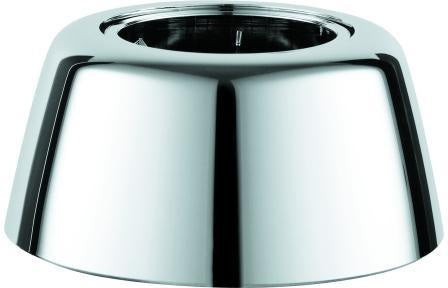 GROHE Rosette 45545 für S-Anschluss 12058/12120 DN15 70mm Chrom – Armaturenrosette mit Gewinde
