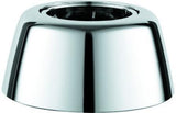 GROHE Rosette 45545 für S-Anschluss 12058/12120 DN15 70mm Chrom – Armaturenrosette mit Gewinde
