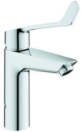 GROHE Eurosmart Professional Waschtischarmatur M-Size mit Verbrühschutz und langem Hebel, Chrom