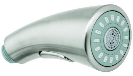 GROHE Spülbrause 46875 supersteel/night time grey mit SpeedClean und Mousseur-Umschaltung