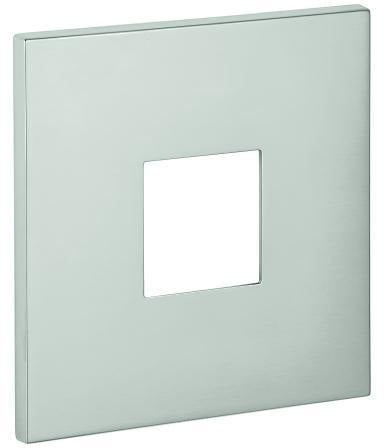 GROHE Rosette 48430 eckig für Einhandmischer-Fertigmontagesets in Chrom
