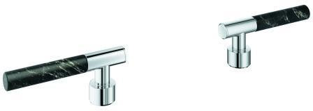 GROHE Atrio Private Collection Hebelgriffe Vanilla Noir Caesarstone – Chrom