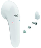 GROHE Hebel 46955 Chrom – Armaturengriff für Zwei-Loch-Waschtischbatterie mit 35 mm Kartusche